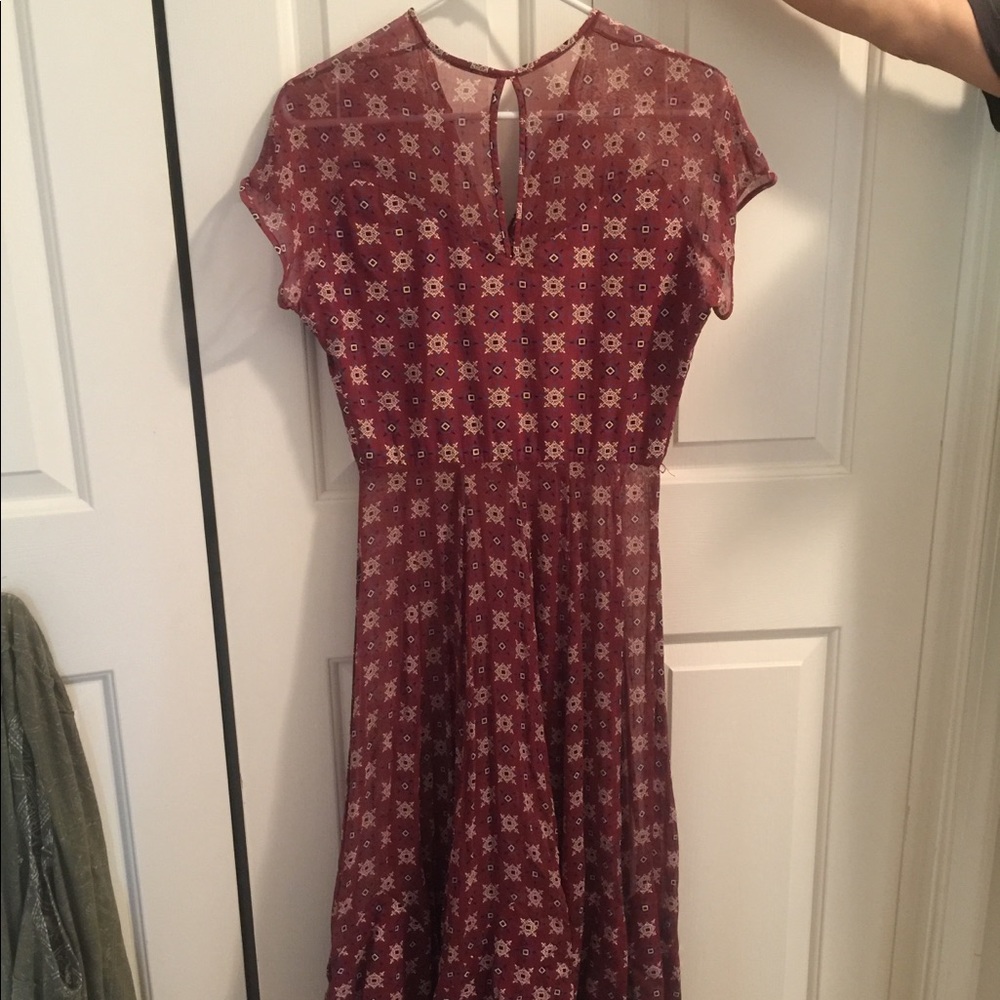 🍀4/$20 boho patterned dress